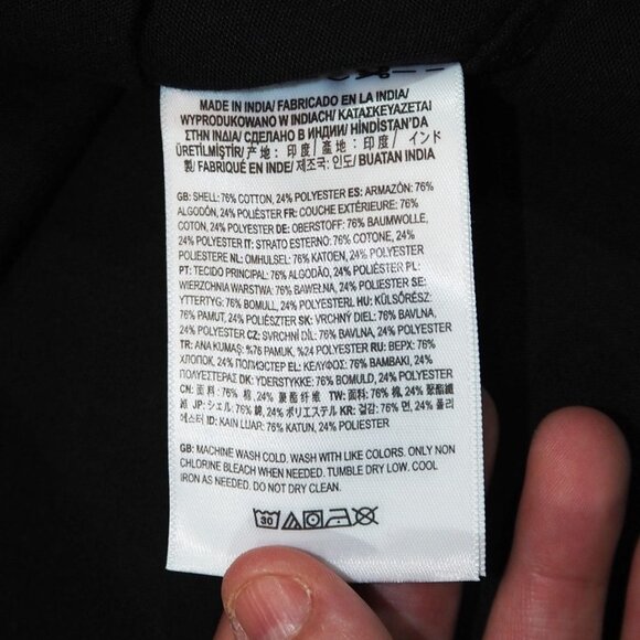 Vans x Elijah Berle Short Sleeve Button Up Shirt Men's M Black - Picture 7 of 11